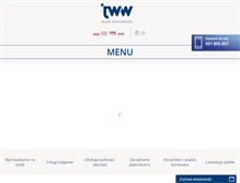 Tablet Screenshot of jww.pl